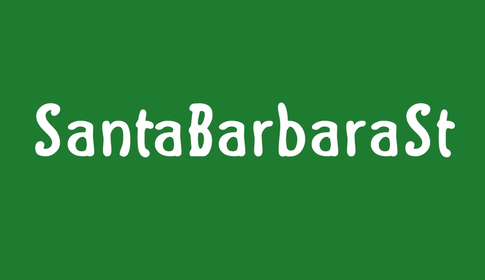 santabarbarastreets font big