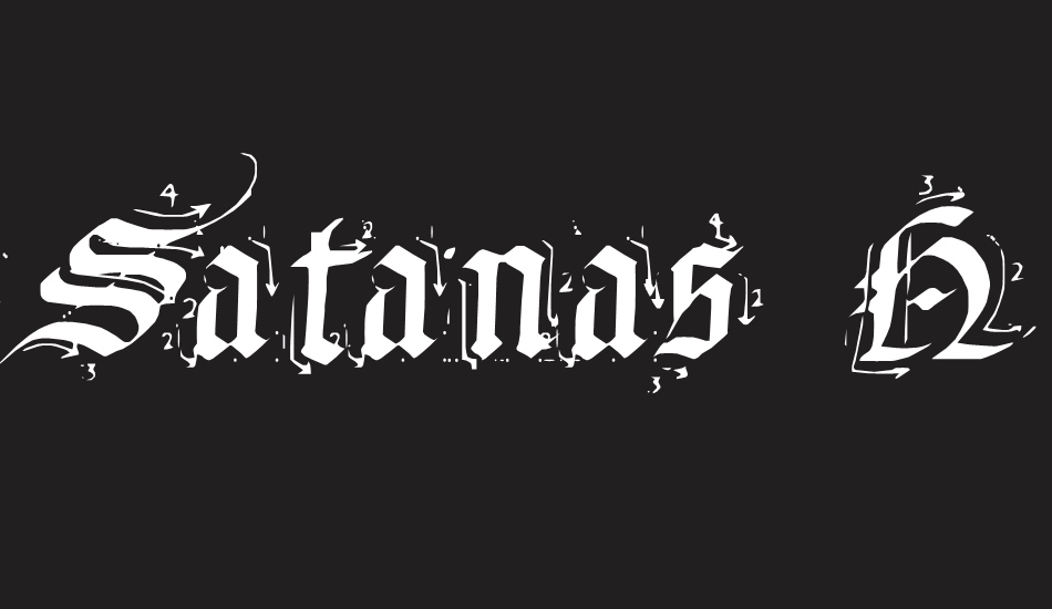 satanas-humanum-salvator font big