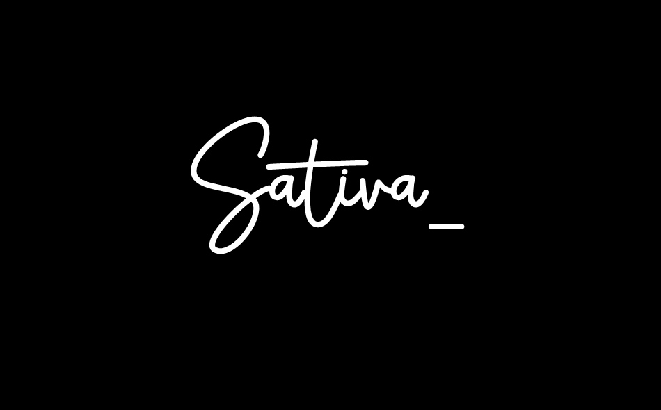 Sativa font big