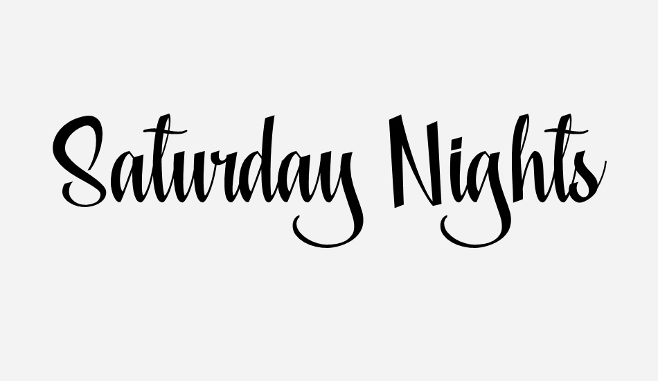 saturday-nights-personal-use font big