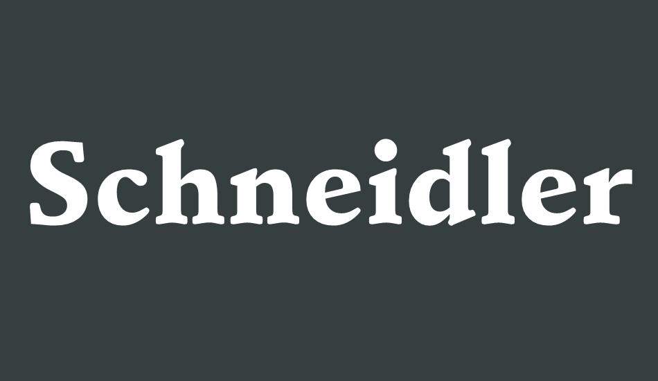 schneidler-blk-bt font big