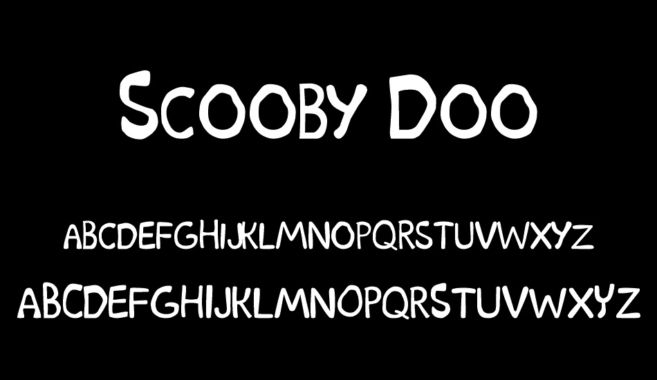 scooby-doo font