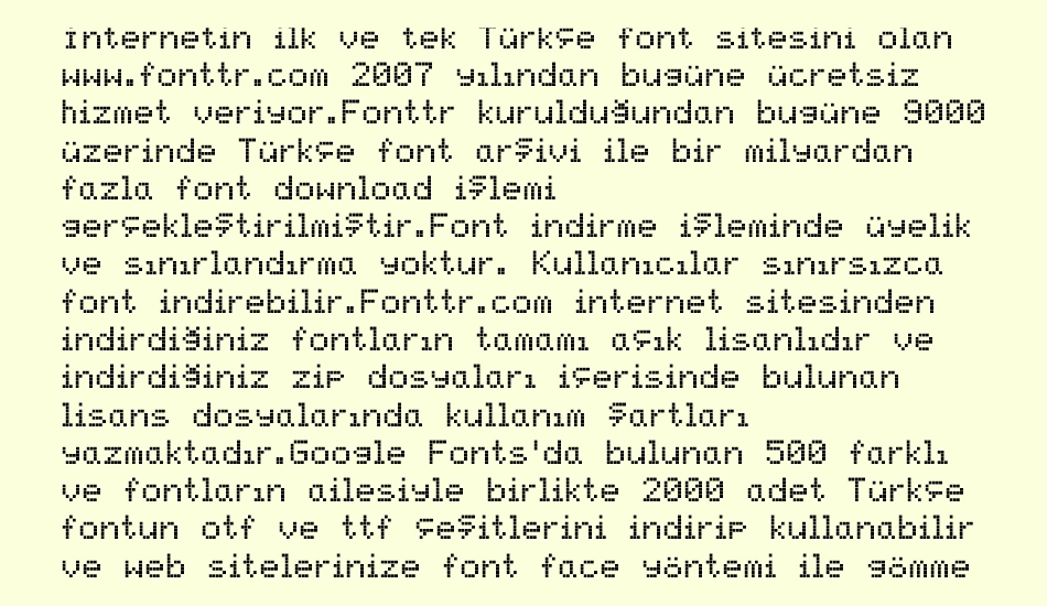 screenmatrix font 1