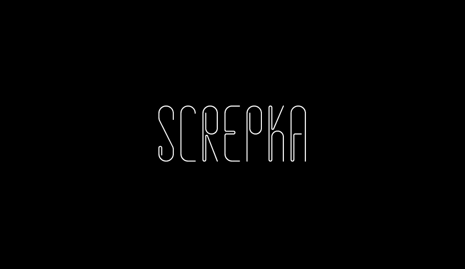 screpka font big