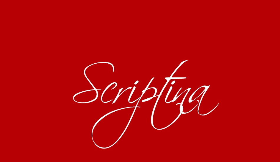 scriptina font big