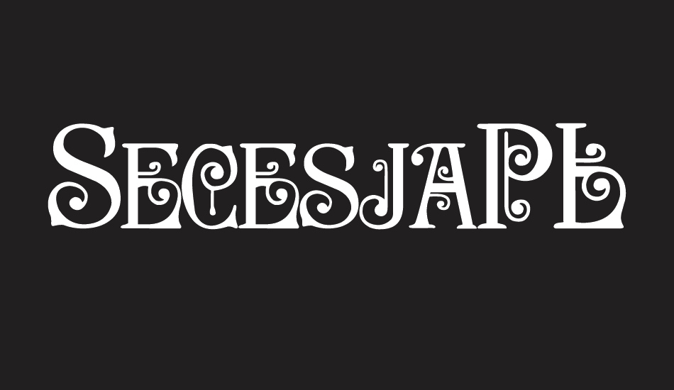 secesjapl font big