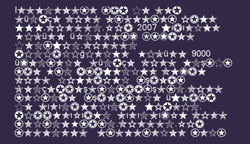 seeing-stars font 1