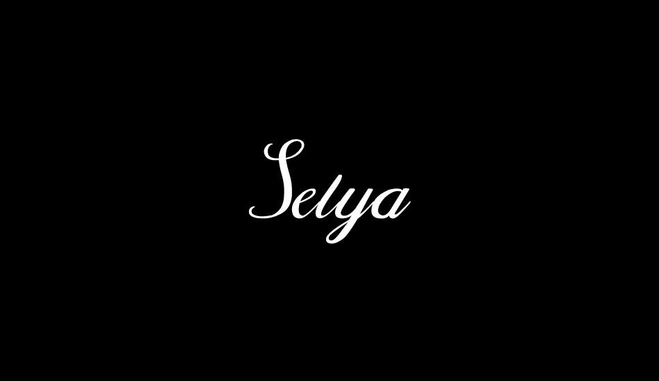 selya font big