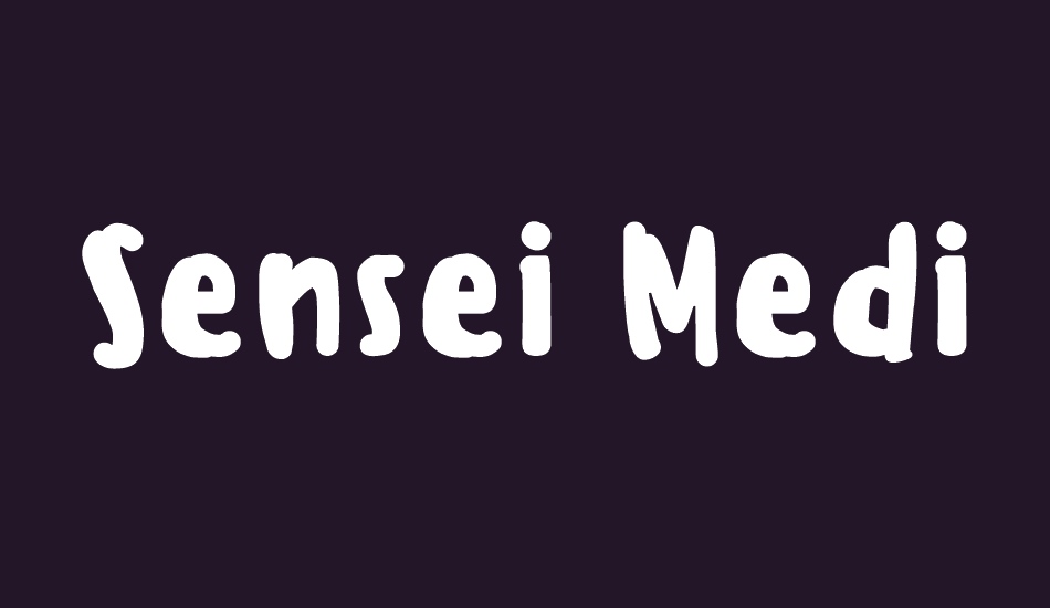 sensei-medium font big