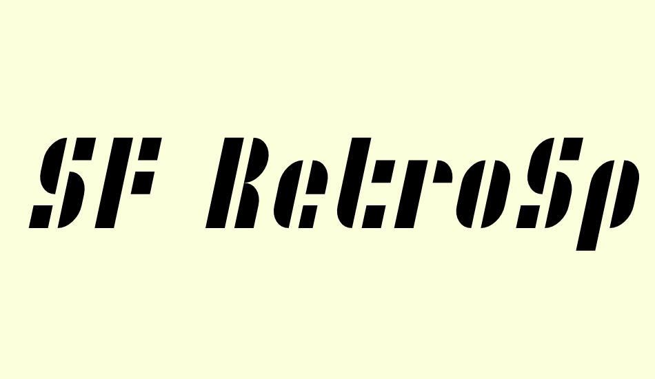 sf-retrosplice-condensed font big