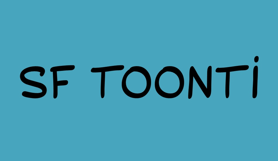 sf-toontime font big