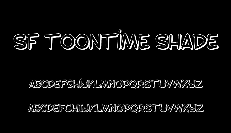 sf-toontime-shaded font