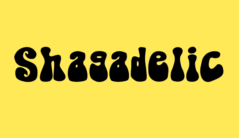 shagadelic font big