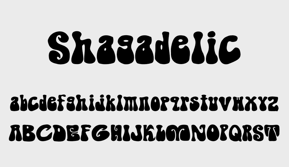 shagadelic font