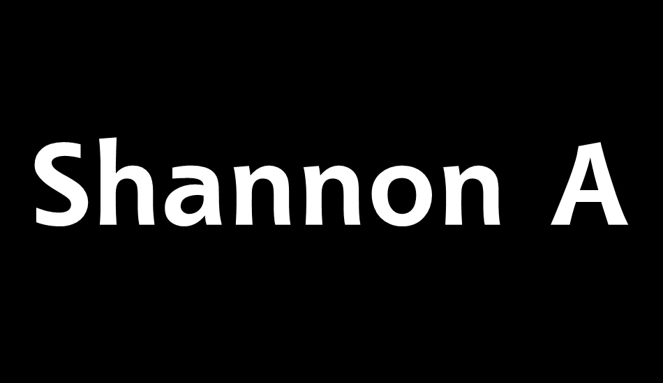 shannon-att font big