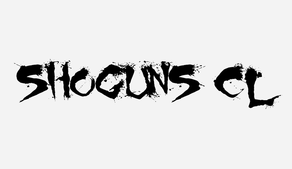 shoguns-clan font big