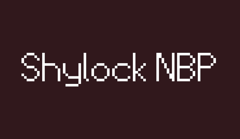 shylock-nbp font big