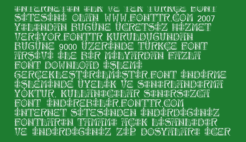 silvus font 1