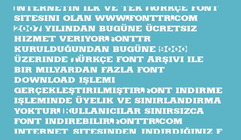 sinrazon font 1