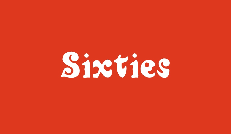 sixties font big