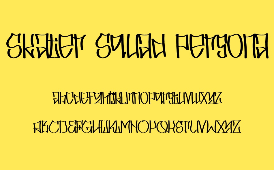 Skater Squad font