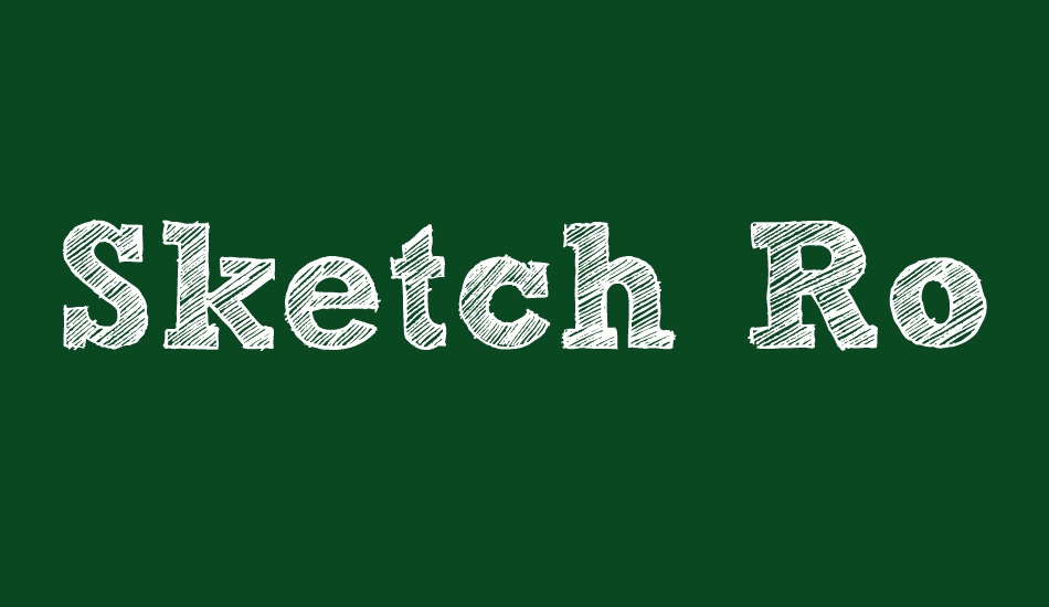 sketch-rockwell font big