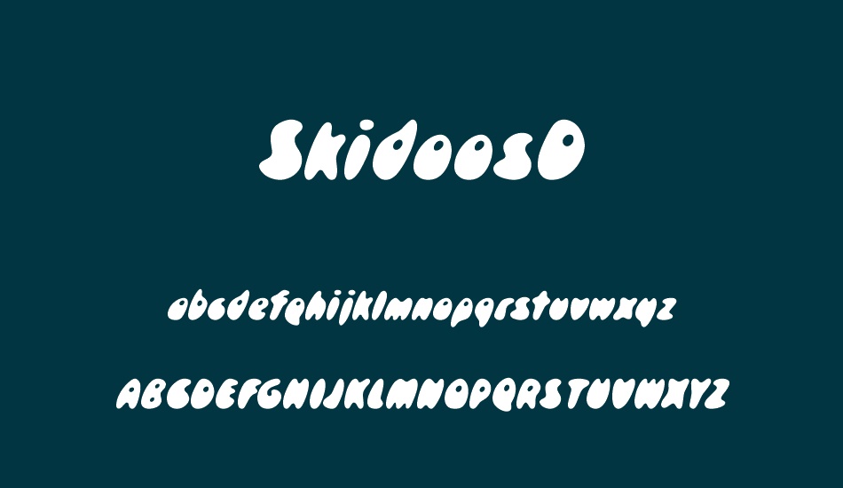 skidoosd font