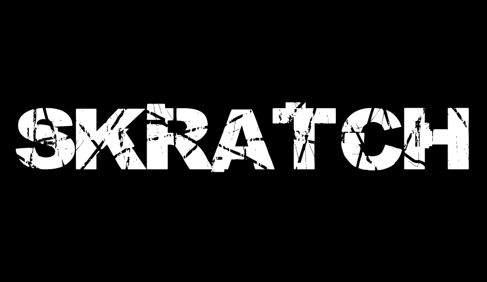 skratch-punk font big