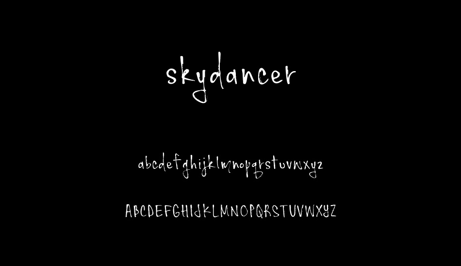 skydancer font