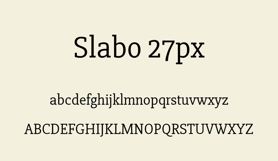 slabo-27px font