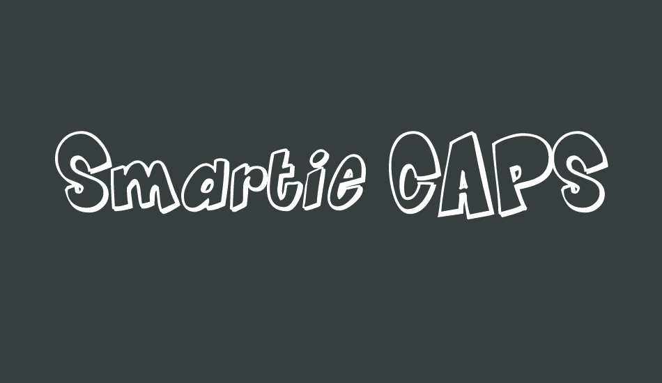 smartie-caps font big