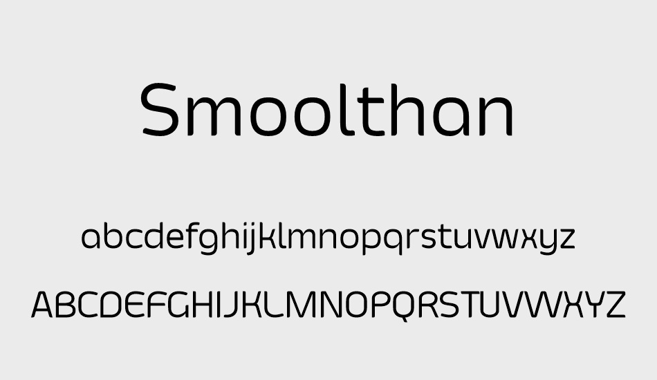 smoolthan font