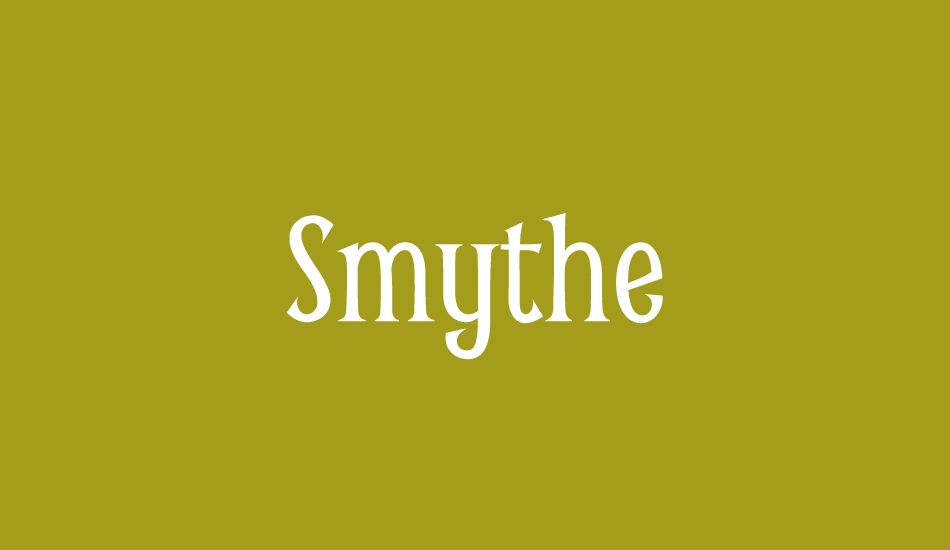 smythe font big