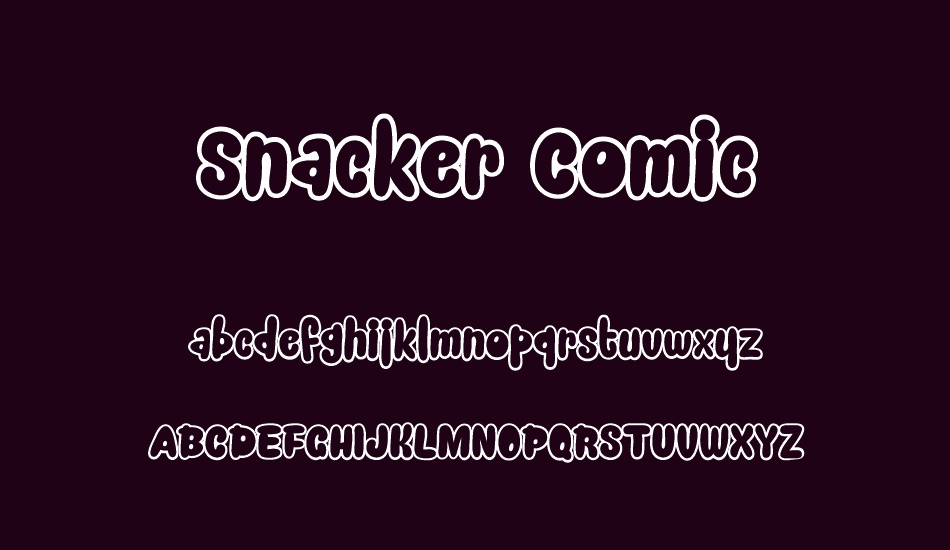 snacker-comic-personal-use-only font