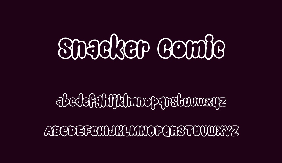 snacker-comic-personal-use-only font