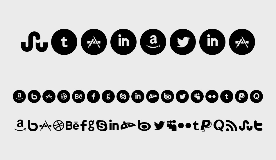 socialico font