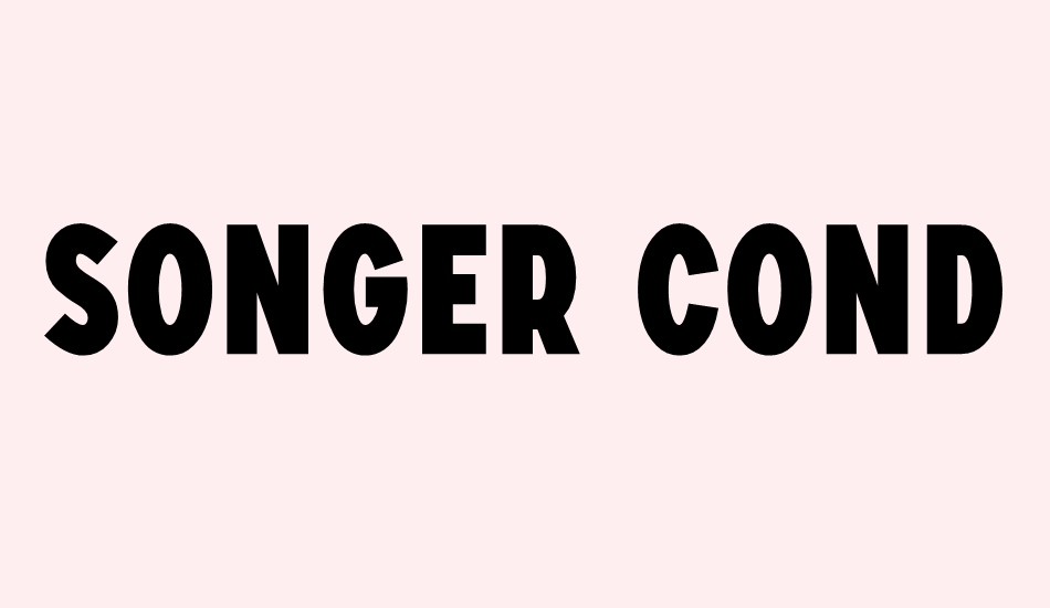 songer-condensed font big