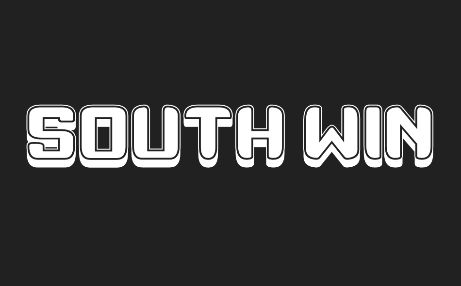 South Winds font big