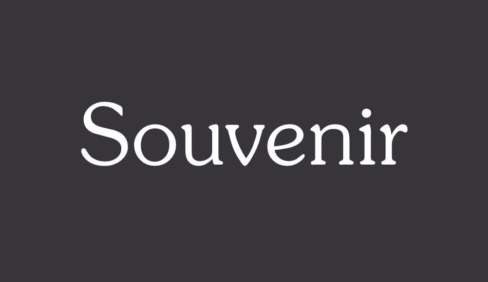 souvenir font big