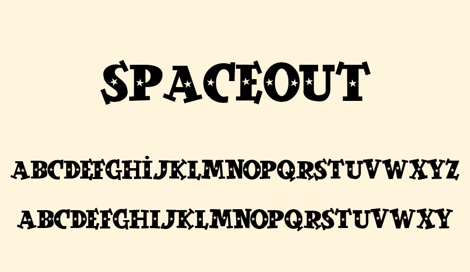 spaceout font