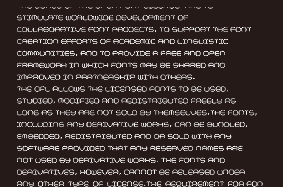 Space Throne font 1
