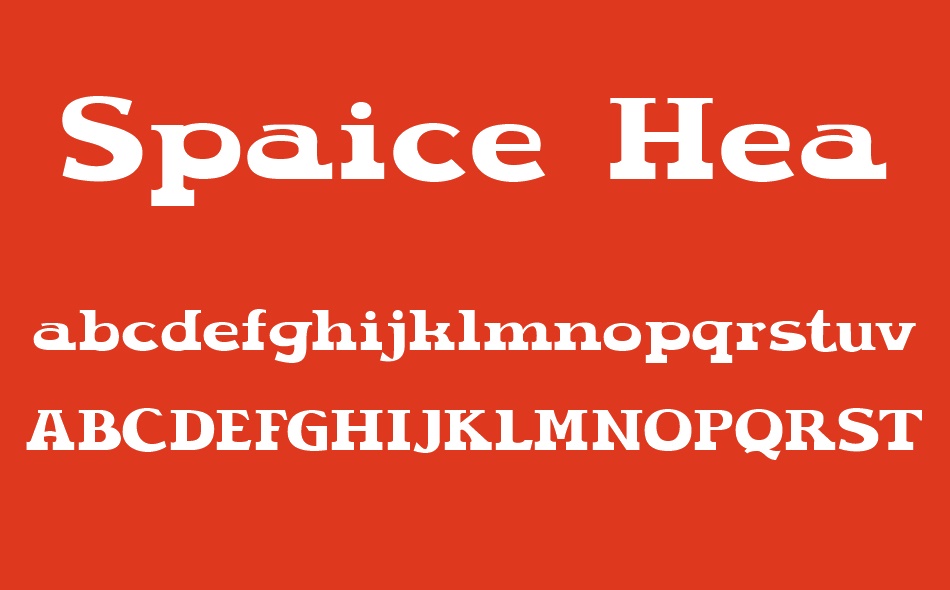 Spaice font
