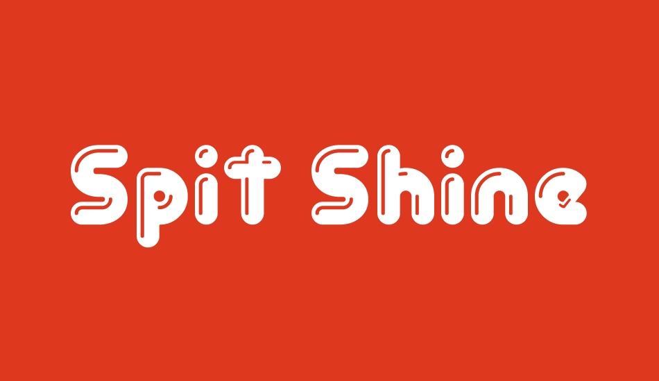 spit-shine font big