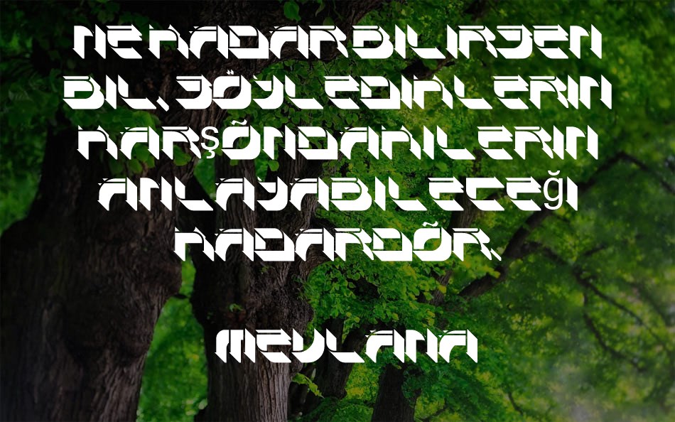 spondulixnf font text