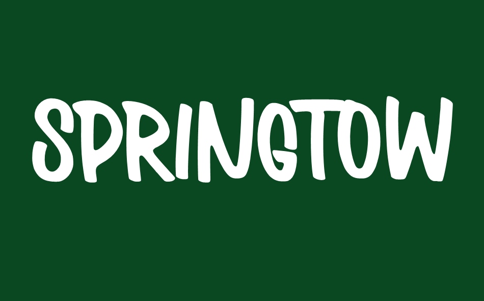 Springtown Market font big