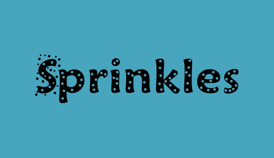 sprinkles font big