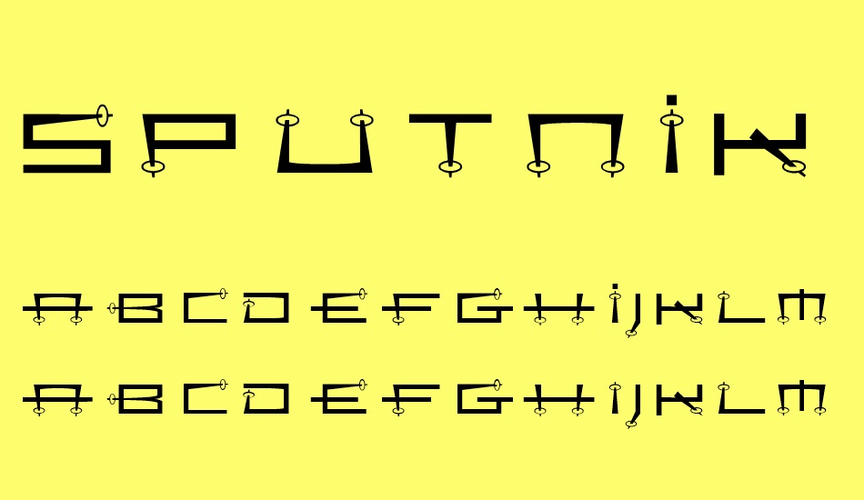 sputnik font