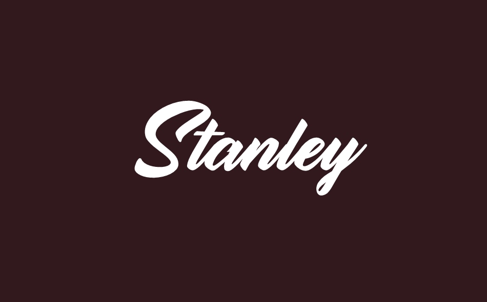 Stanley font big