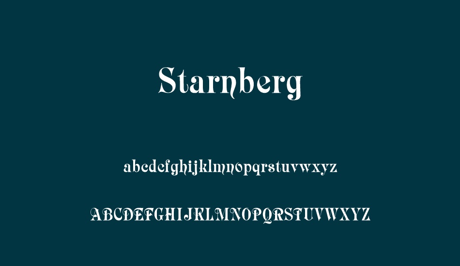 starnberg font