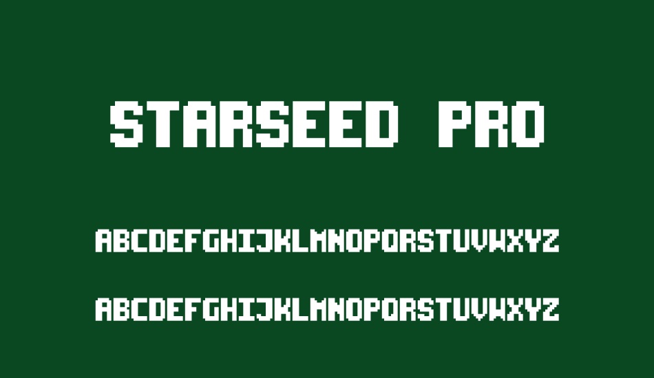 starseed-pro font